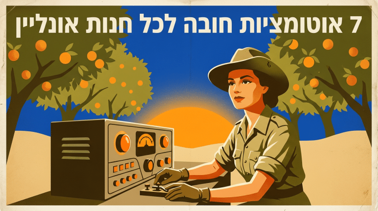 אוטומציות חנות אונליין