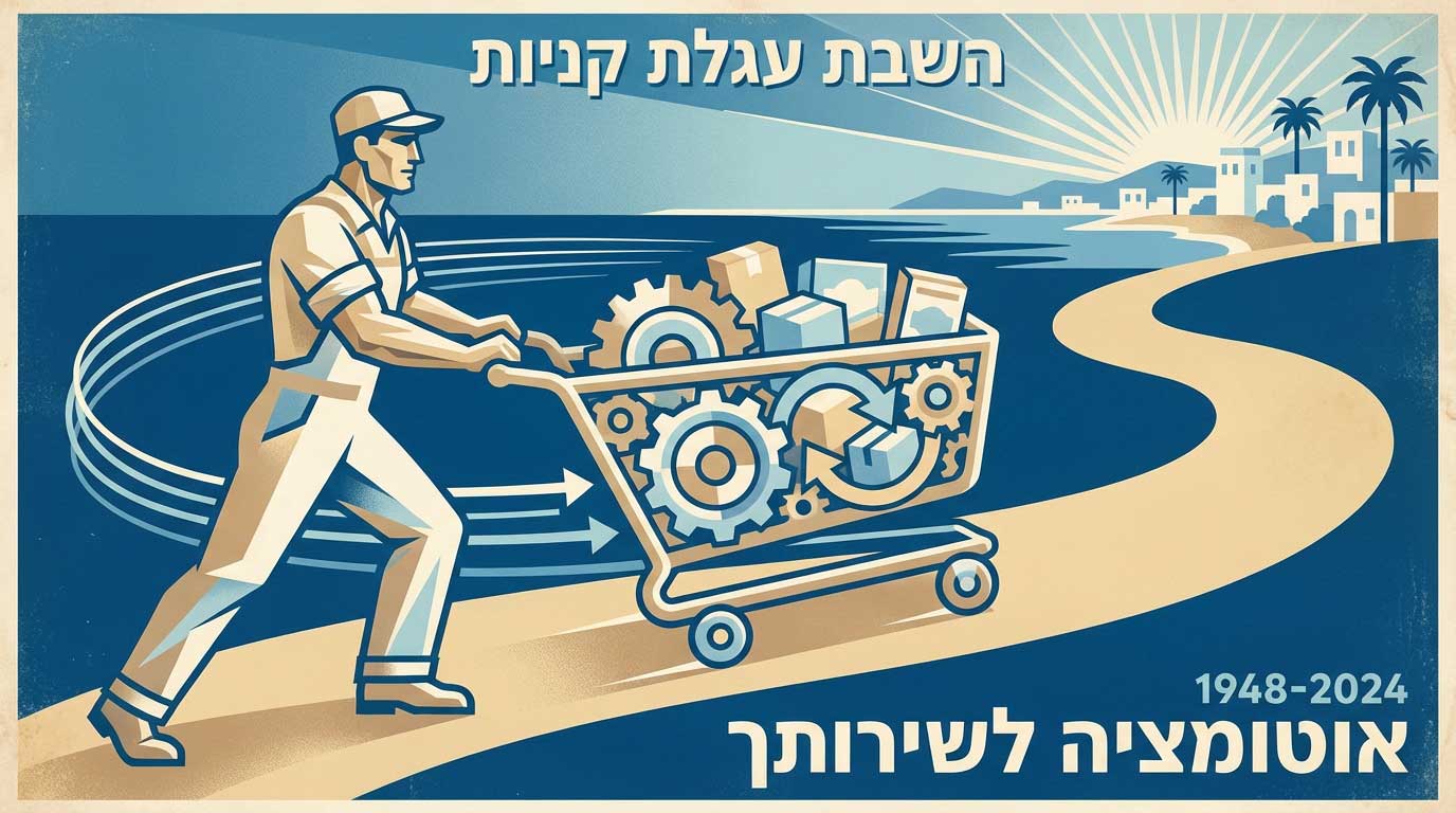 אוטומציית שחזור עגלה נטושה