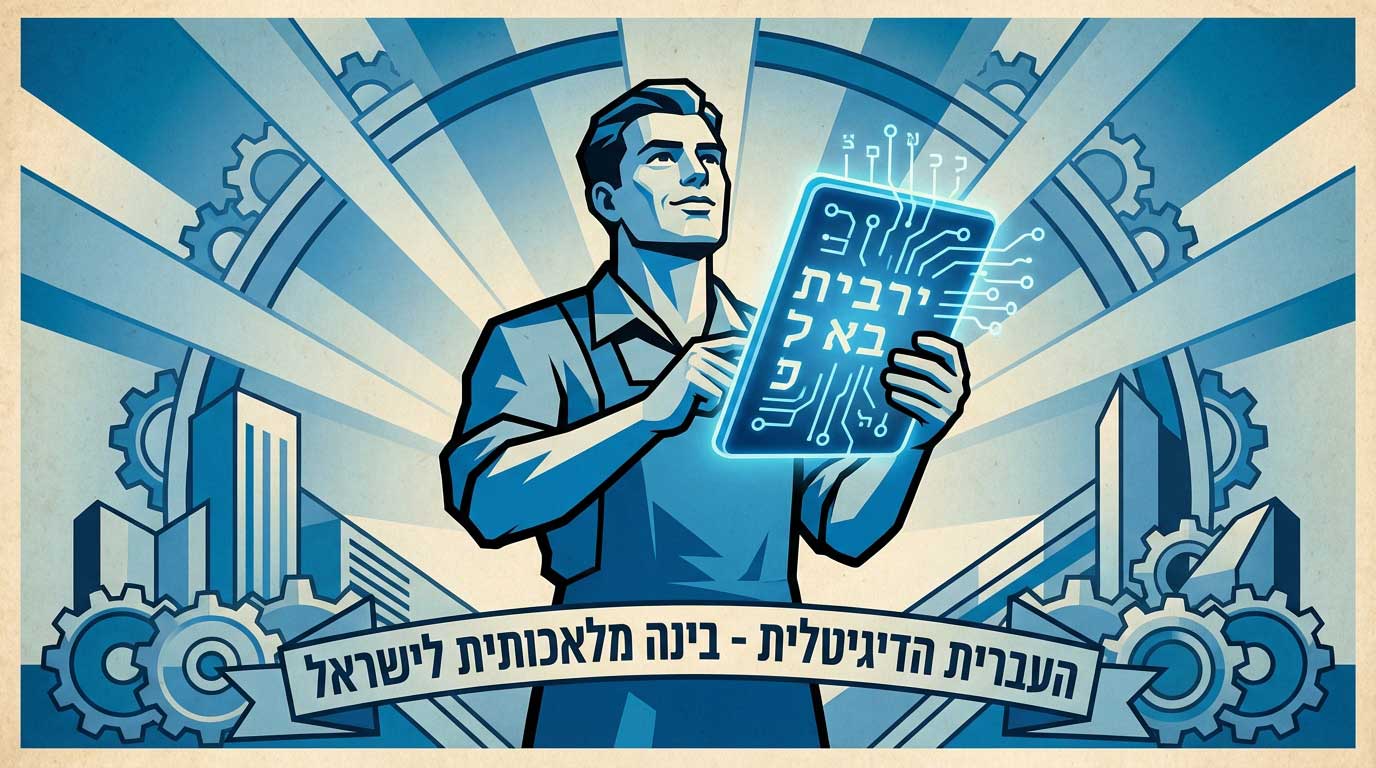 AI אנושי בעברית