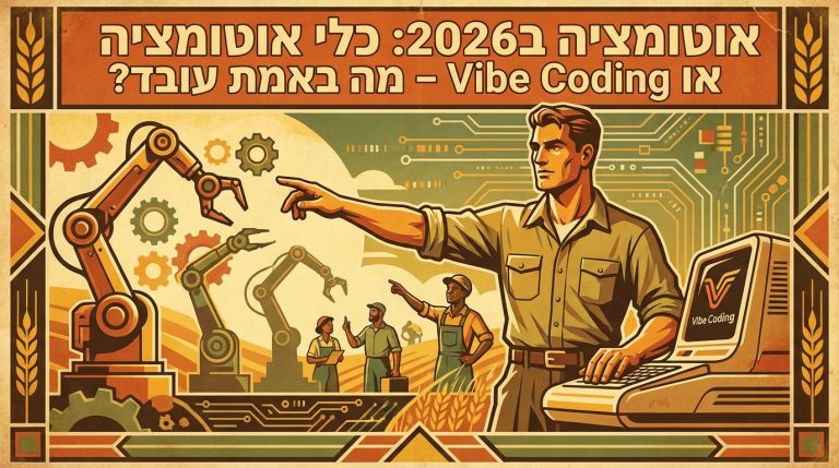 אוטומציה ב-2026