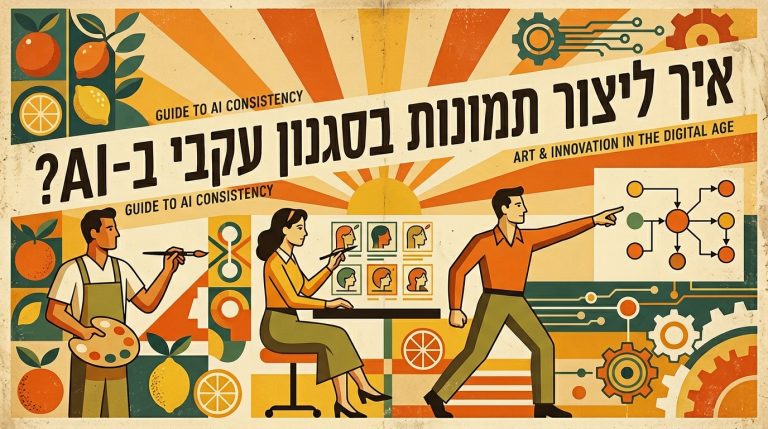 איך ליצור תמונות בסגנון עקבי ב-AI