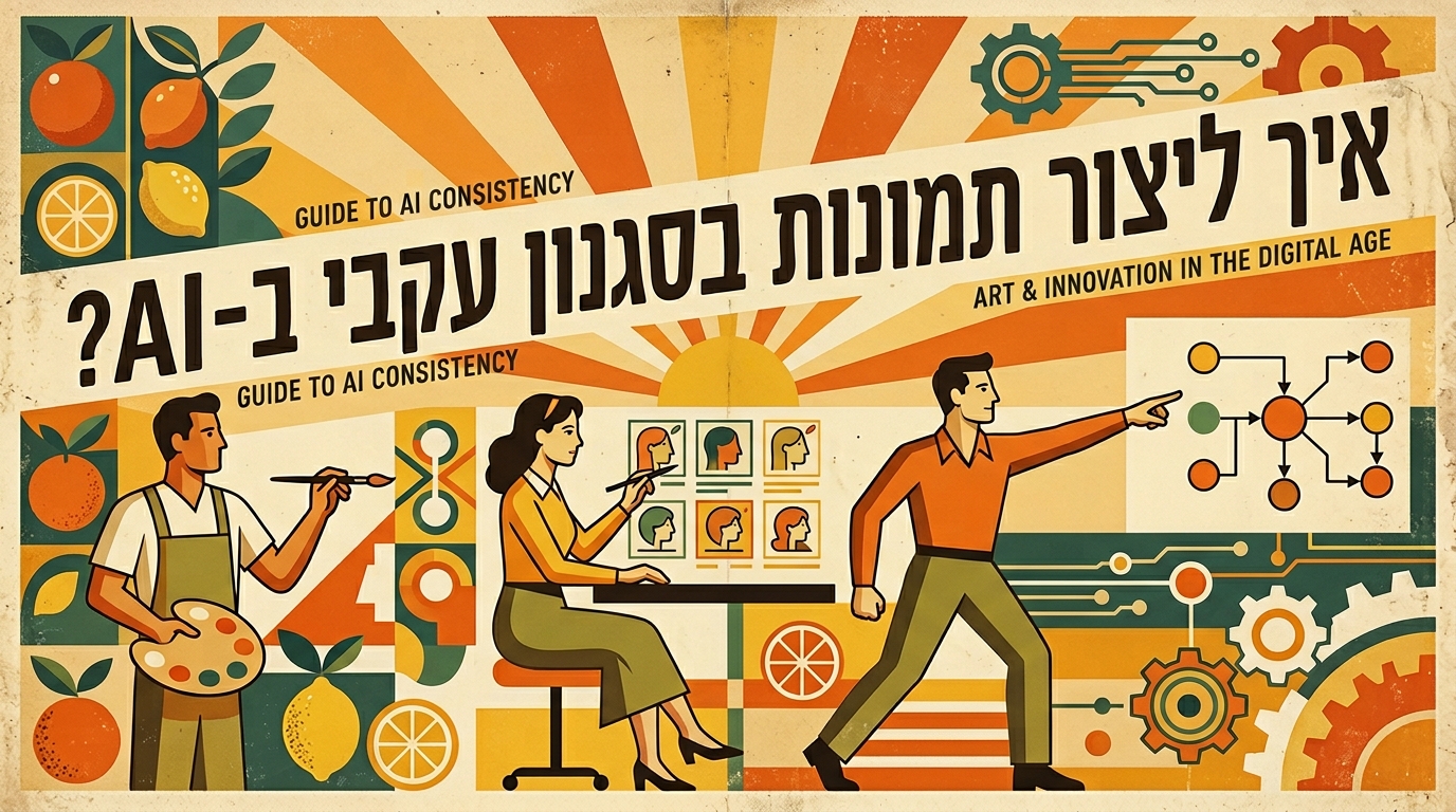 איך ליצור תמונות בסגנון עקבי ב-AI