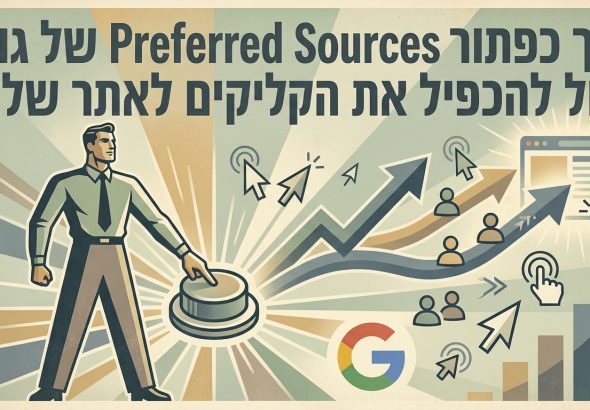 כפתור Preferred Sources