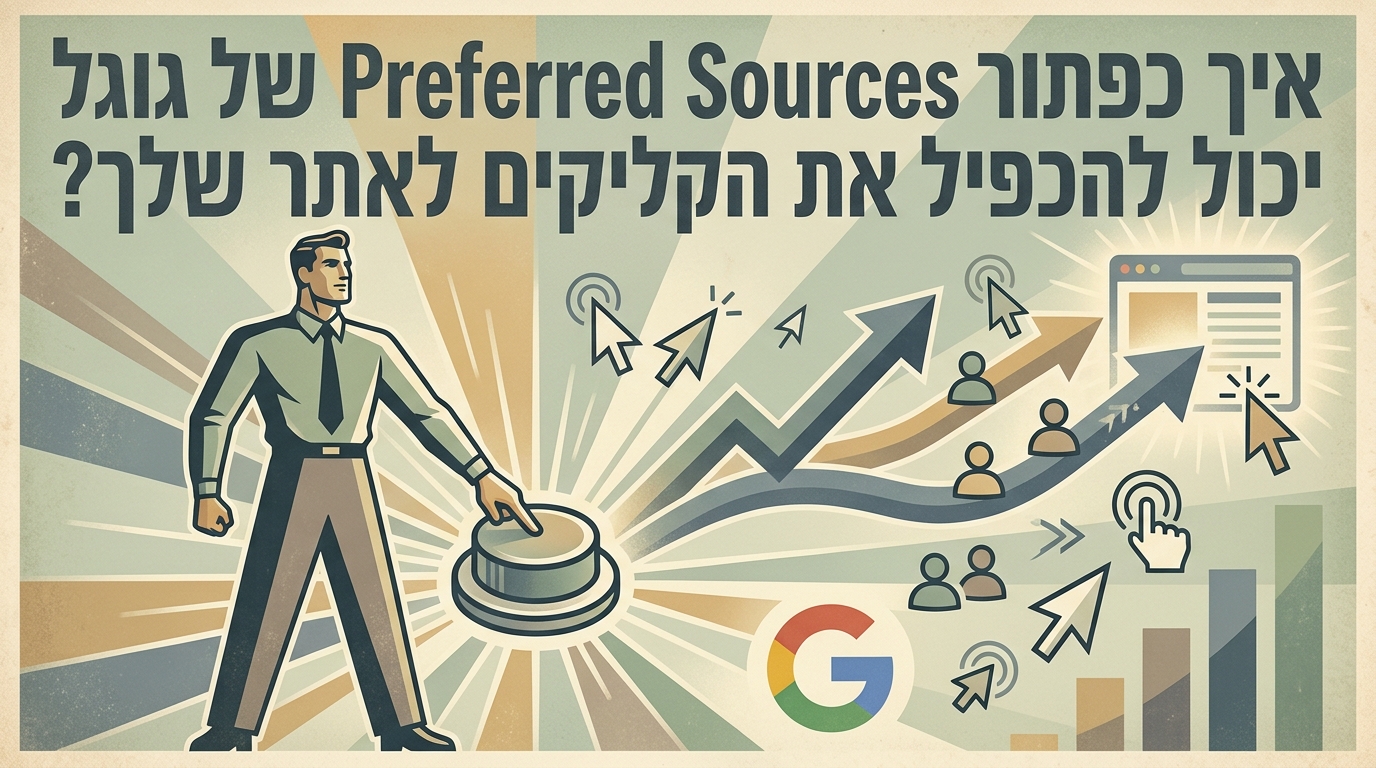 כפתור Preferred Sources