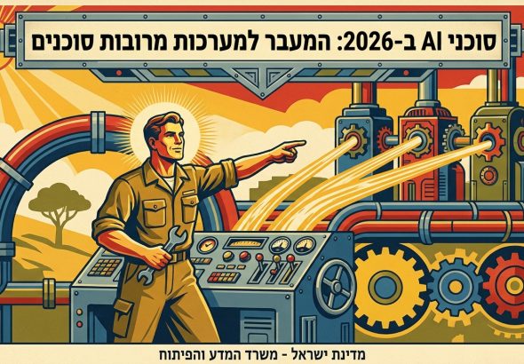 סוכני AI ב-2026: המעבר למערכות מרובות סוכנים