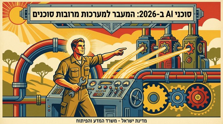 סוכני AI ב-2026: המעבר למערכות מרובות סוכנים